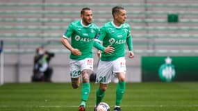 Mathieu Debuchy et Romain Hamouma