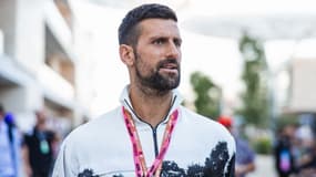 Le joueur de tennis serbe Novak Djokovic, à Doha le 29 novembre 2024