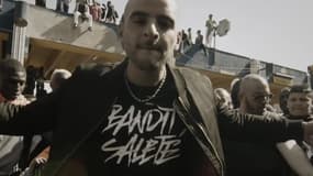 Une image extraite du clip "Pégase" du rappeur Fianso