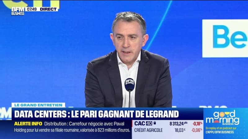 Le Grand entretien : Data centers, le pari gagnant de Legrand - 12/02
