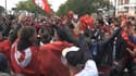Brésil-Tunisie : Les supporters tunisiens mettent l'ambiance devant le Parc des Princes