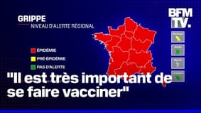     L'épidémie de grippe augmente fortement dans toute la France 