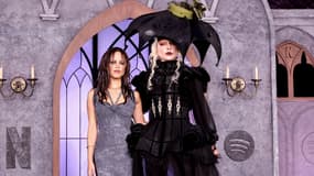 Jenna Ortega et Lady Gaga le 28 août 2025.