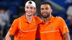 Ugo Humbert et Arthur Fils, à Tokyo le 1er octobre 2024