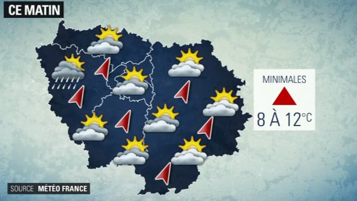 Météo du 13 juin. Météo du 13 juin.