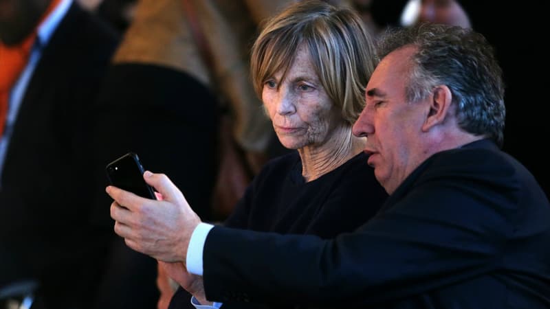 François Bayrou et Marielle de Sarnez.