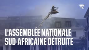 L'Assemblée nationale sud-africaine entièrement détruite par un important incendie