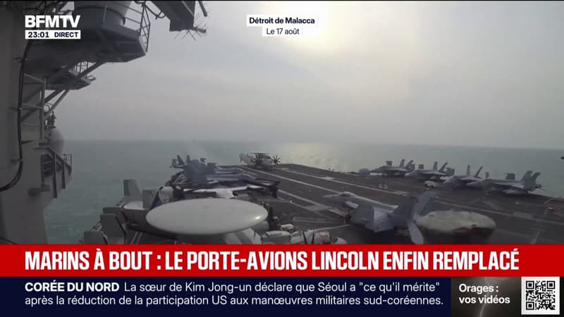 USS Lincoln: le porte-avions américain est enfin remplacé