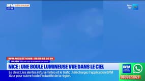 BFM Nice et vous : une boule lumineuse observée dans le ciel à Nice