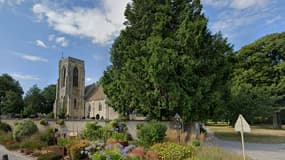 L'église de Cambes-en-Plaine, en Normandie 