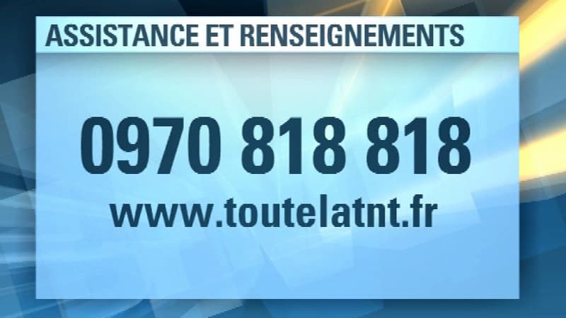 Le site et le numéro d'assistance pour l'installation des nouvelles chaînes.