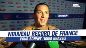 Natation : Bonnet savoure son nouveau record de France sur 100m brasse (et pense déjà à la finale)