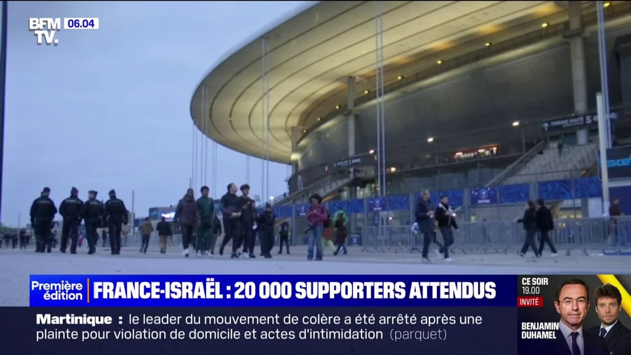 France-Israël: 20.000 supporters attendus au Stade de France