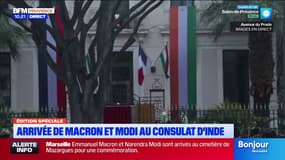 Marseille: Macron et Modi vont inaugurer le consulat indien