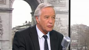 Le président du groupe PS au Sénat François Rebsamen, le 23 avril 2013 sur BFMTV