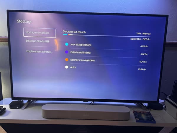 PS5: comment augmenter l'espace de stockage de la console Sony