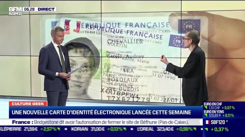 Culture Geek : Une nouvelle carte d'identité électronique lancée cette semaine, par Anthony Morel - 17/03