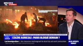 François-Xavier Bellamy (vice-président exécutif des Républicains): "Ce qui est terrible, c'est qu'il ait fallu en arriver là pour qu'on se penche sur ce que vivent les agriculteurs"