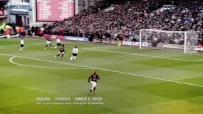 Les 5 plus beaux buts marqués lors du choc Arsenal-Liverpool
