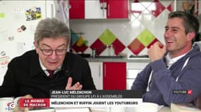 Le monde de Macron: Mélenchon et Ruffin jouent les youtubeurs - 12/04