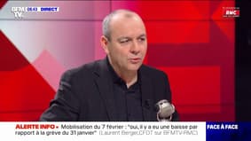 Laurent Berger: "On ne pense pas que le blocage soit la solution" contre la réforme des retraites