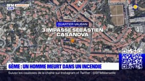 Marseille: un homme de 69 ans retrouvé mort après un incendie dans le 6e arrondissement