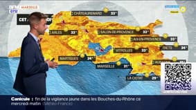Weather Bouches-du-Rhône: sun and high temperatures on the program for this Wednesday, 34°C in Martigues