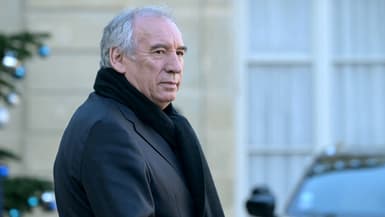 François Bayrou à l'Élysée le 3 janvier 2025