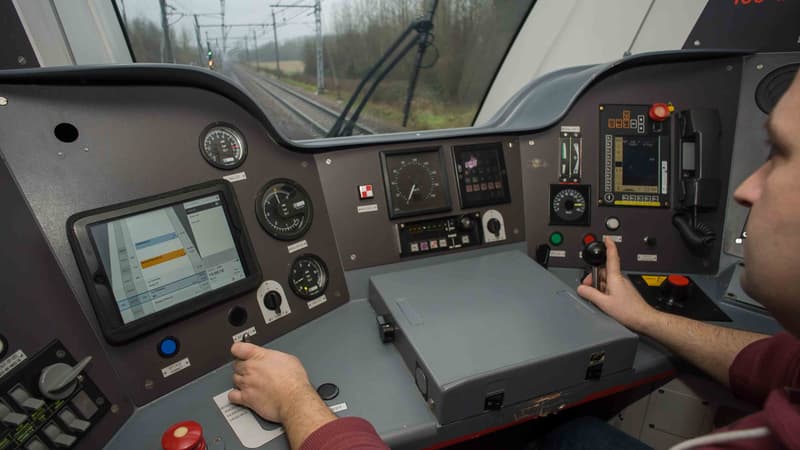 A bord d'un train régional