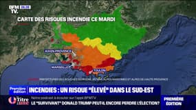 Chaleur, sécheresse et vents forts: les pompiers sur le qui-vive face à un risque d'incendie "élevé" dans le sud-est
