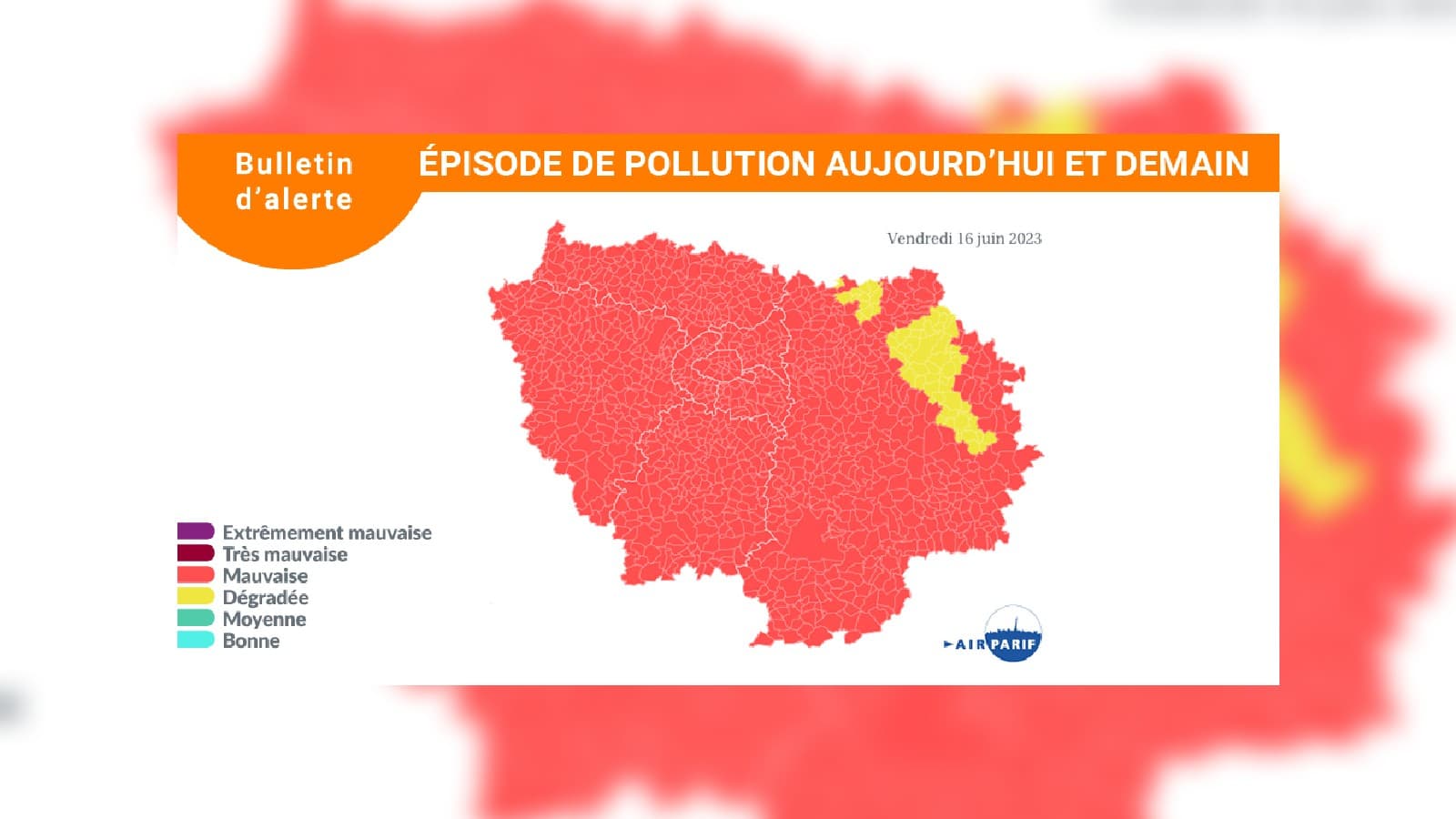 Île de France l épisode de pollution gagne du terrain dans la région