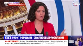 Si le Nouveau Front populaire arrive au pouvoir, "on ne multipliera pas les 49.3", assure Manon Aubry (LFI) 
