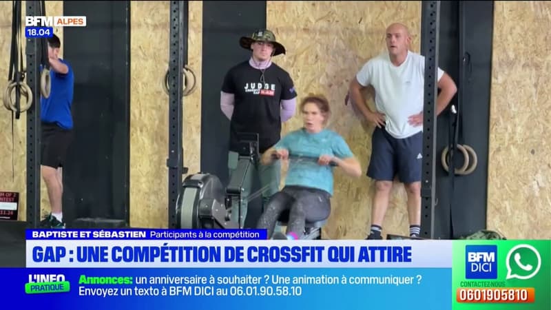 À Gap, une compétition de crossfit attire plus de 100 participants