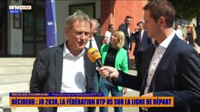 DECIDEUR du lundi 8 septembre - JO 2030, la fédération BTP 05 sur la ligne de départ 