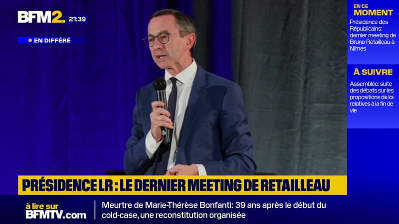 Présidence LR: Bruno Retailleau affirme avoir reçu 