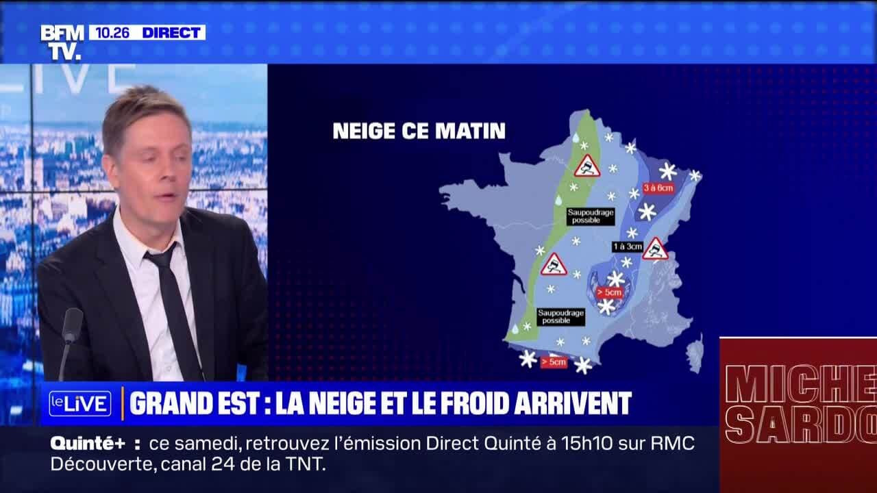 Grand Est : la neige et le froid arrivent - 21/01