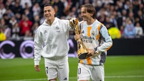 Lucas Vazquez et Luka Modric
