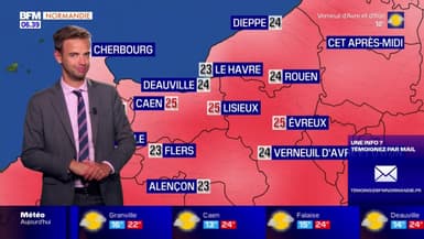 Météo Alsace: de belles éclaircies ce mardi malgré quelques nuages, jusqu'à 25°C à Caen