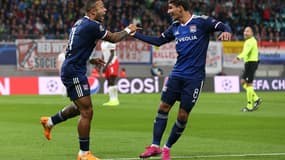 Depay et Aouar (OL)