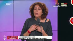 Couvre-feu : "Je suis catastrophée de la légèreté avec laquelle on fracasse 50 secteurs de notre économie !" Isabelle Saporta 