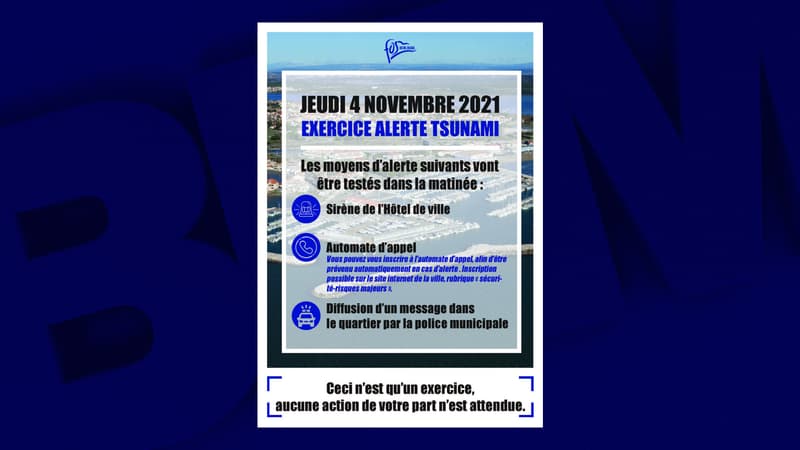 Un exercice de simulation de tsunami va être organisé à Fos-sur-Mer le 4 novembre prochain