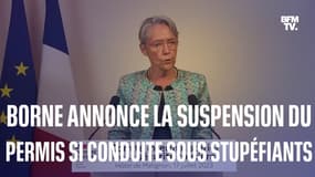  Sécurité routière: “Nous allons rendre automatique la suspension du permis en cas de conduite sous l'emprise de stupéfiants”, annonce Élisabeth Borne  