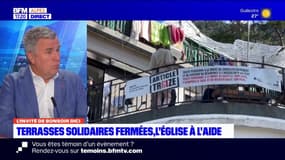 Terrasses solidaires à Briançon: pour Jean-Michel Arnaud, sénateur des Hautes-Alpes, "on doit avoir une vision humaine et faire en sorte de ne pas avoir des poches de difficultés"