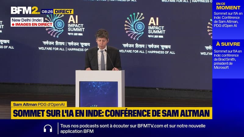 Le monde a besoin "d'urgence" de régulation en matière d'IA, estime le patron d'OpenAI Sam Altman