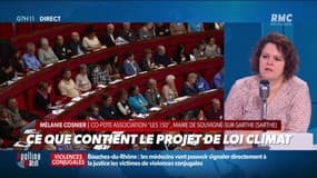 Projet de loi "Climat et Résilience": "On est déçus, ce projet de loi n'est pas assez ambitieux" déplore Mélanie Cosnier, présidente de l'association @les150ccc 
