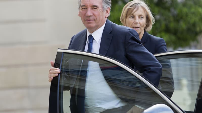 François Bayrou et Marielle de Sarnez, président et vice-présidente du MoDem.