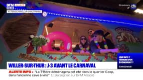 Alsace: J-3 avant l'ouverture du carnaval de Willer-sur-Thur