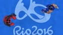 Deux boxeuses aux Jeux olympiques de Rio, le 21 août 2016