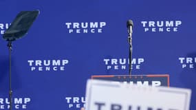 Donald Trump lors d'un meeting à Portsmouth, dans le New Hampshire, le 15 octobre 2016 