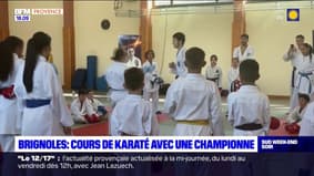Brignoles: cours de karaté avec une championne